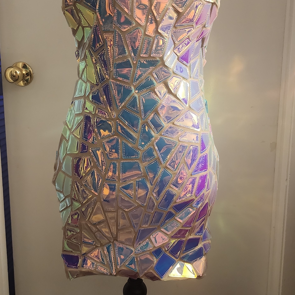 Iridescent Mosaic Dress
